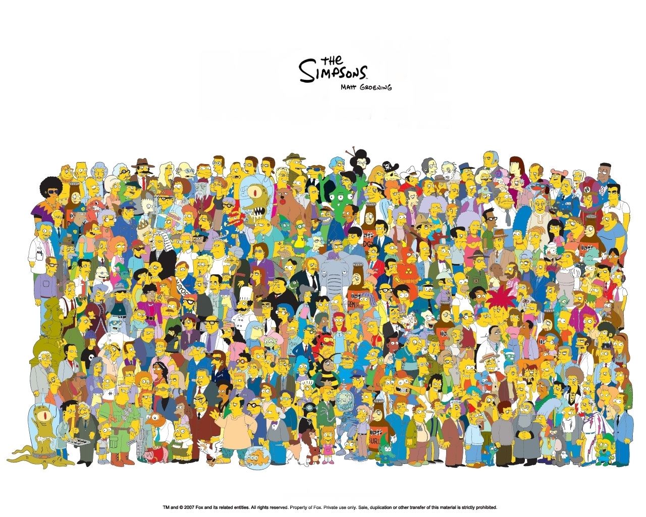 Le Top 10 Des Personnages Les Plus Populaires Des Simpson Tout les personnages des Simpson